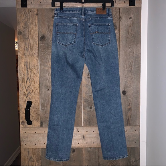 Women’s 8 RALPH LAUREN CLASSIC STRAIGHT Blue Denim Jeans Excellent Vintage - Picture 5 of 14